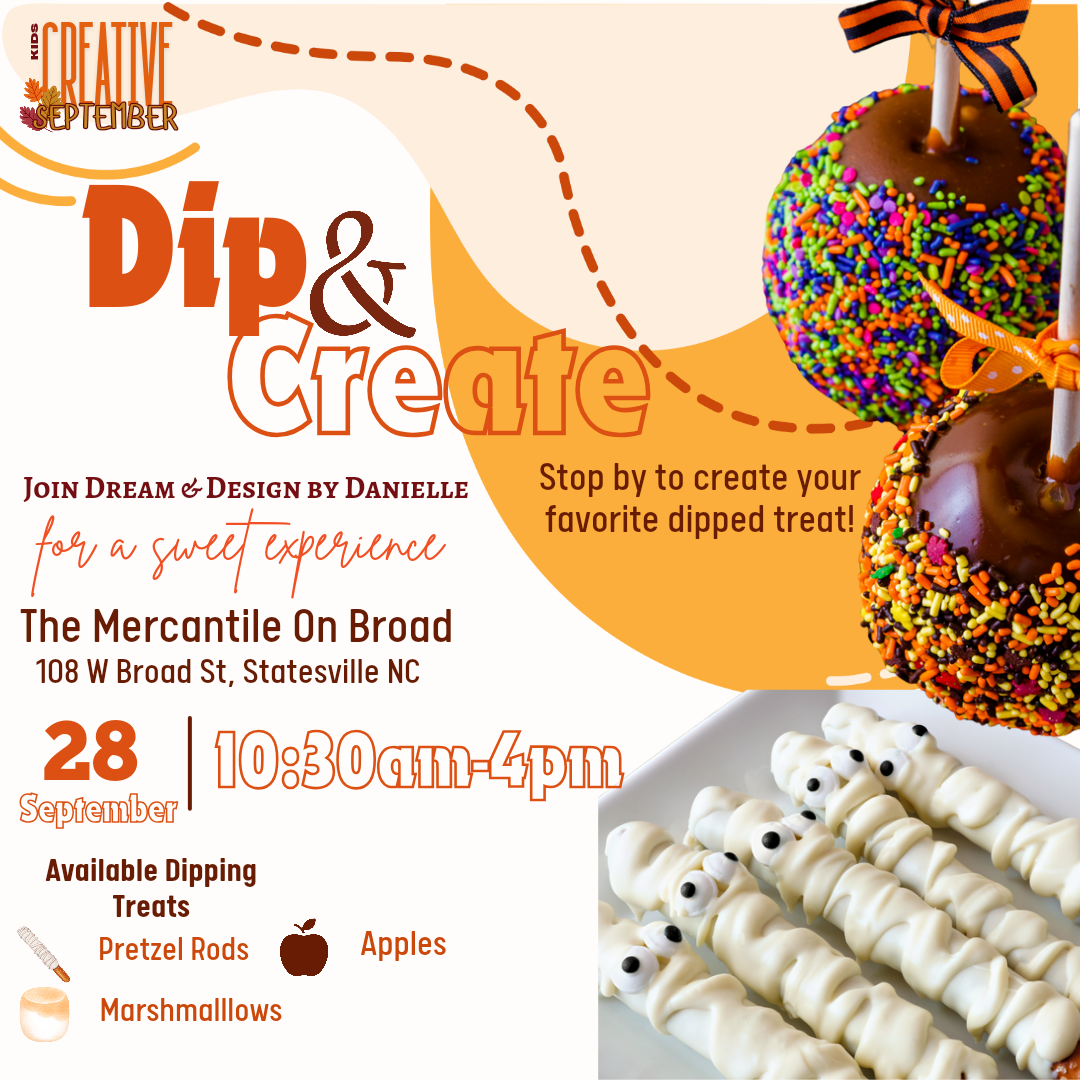 Dip & Create DIY with Dream & Design with Danielle