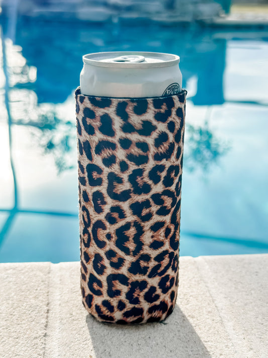 Slim Can Holder "Cheetah"