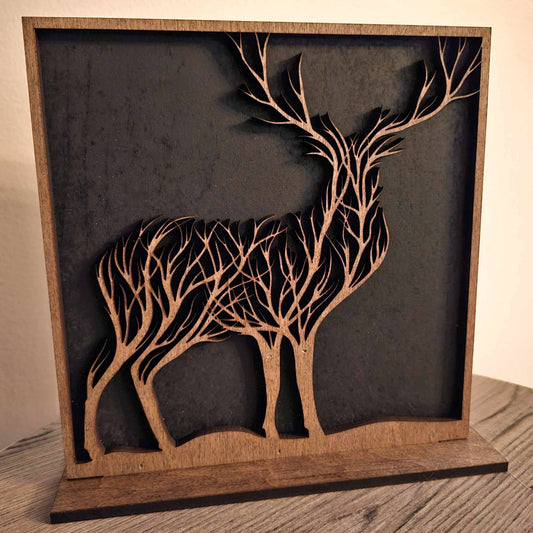 Deer Decor with Stand