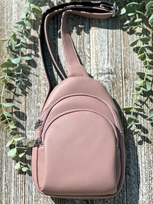 "The Selena" Pink Sling Bag