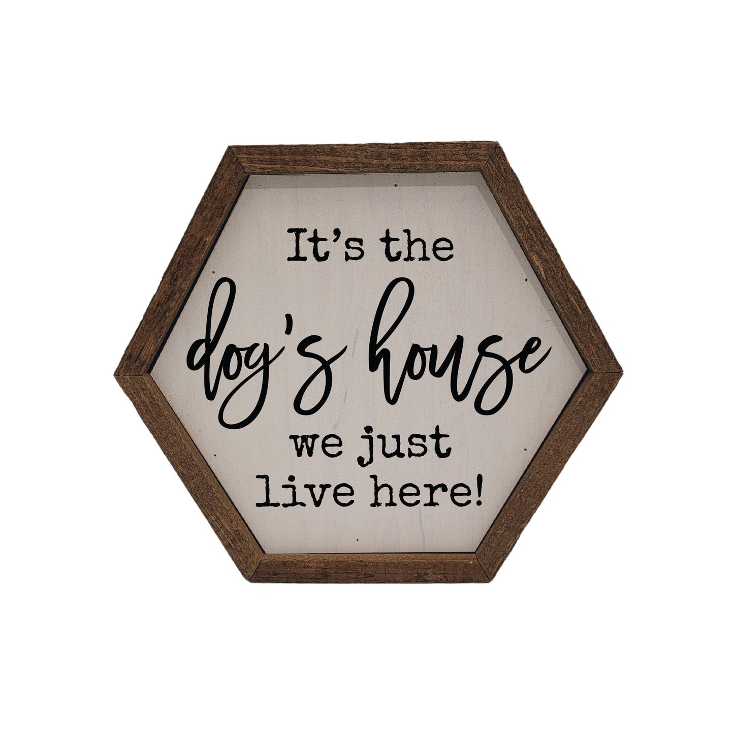 It's the Dog's House Sign