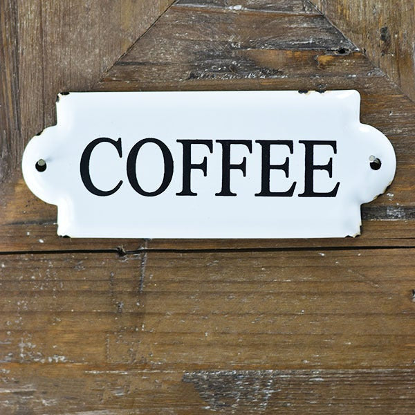 7'' Coffee Tin Sign